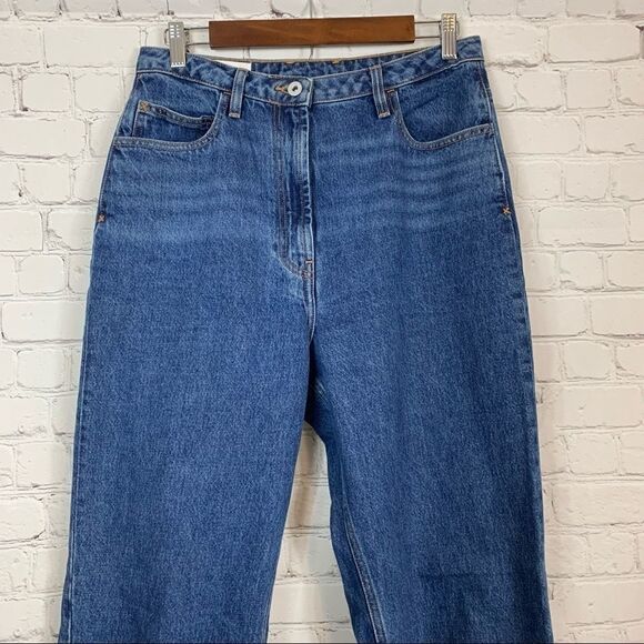 ASOS Collusion Mom Jeans size 30long Dark Wash - Picture 2 of 12